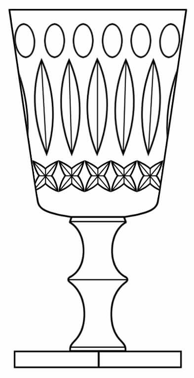 York Water Goblet by Hawkes-1
