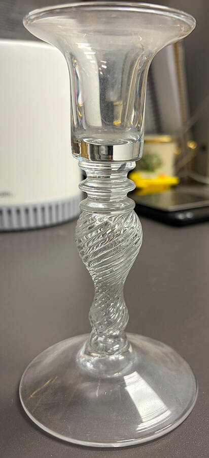 Peer Gynt 6" Single Light Candlestick by Hadeland of Norway-1