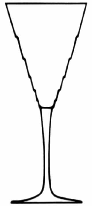 Saturn Water Goblet by Hadeland of Norway-1