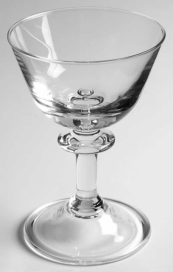 Tangen Clear Champagne/Tall Sherbet by Hadeland of Norway-1