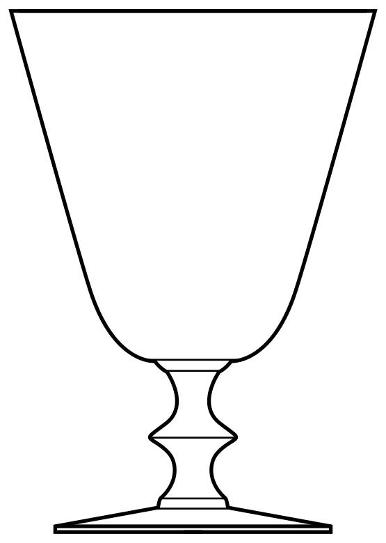 Louisa Water Goblet by Heisey-1