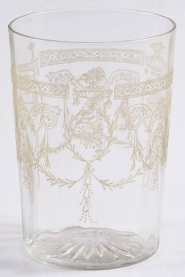 Adam (Stem 3335, Etch 168) 8 Oz Flat Tumbler by Heisey-1