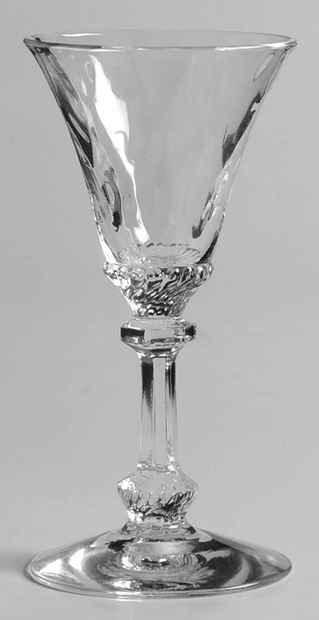 Albemarle Clear Cordial Glass by Heisey-1