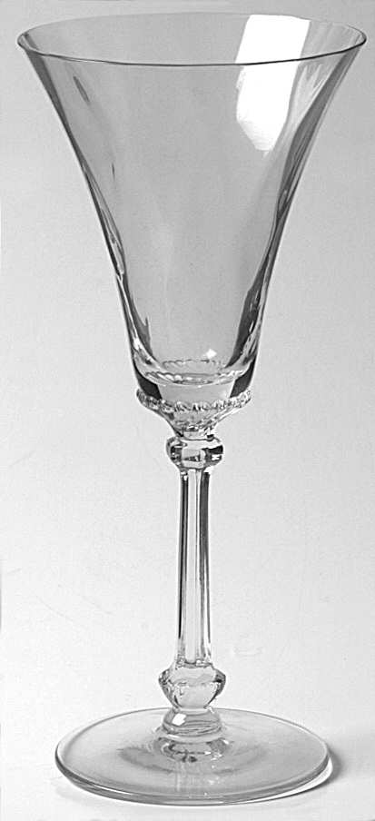 Albemarle Clear Water Goblet by Heisey-1
