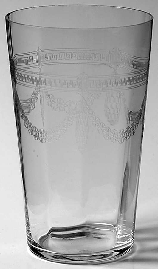 Apollo (Stem 3311) 6 Oz Flat Tumbler by Heisey-1