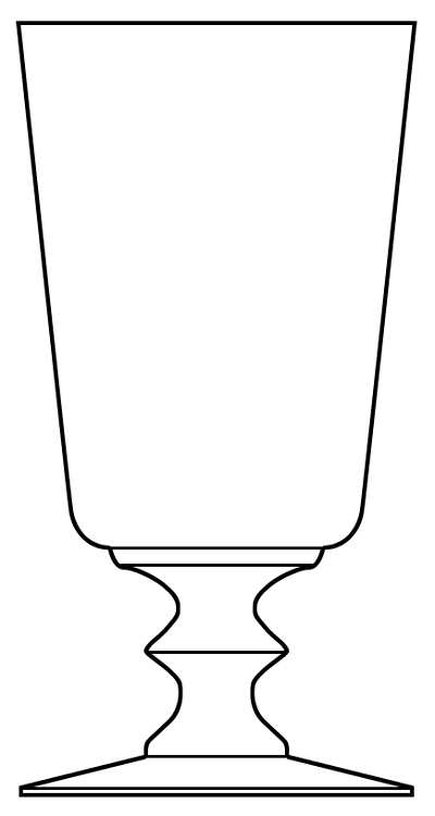 Aqua Caliente Water Goblet by Heisey-1