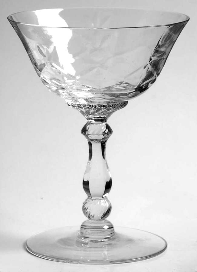 Barcelona (3408) Champagne/Tall Sherbet by Heisey-1