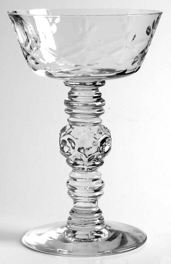 Barcelona (3404) Champagne/Tall Sherbet by Heisey-1
