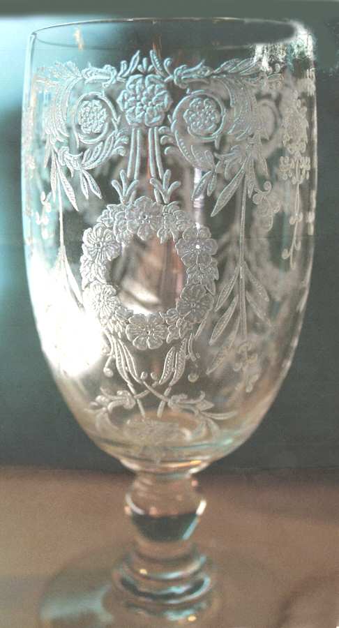 Belvedere (Stem 4090, Etch) Iced Tea by Heisey-1