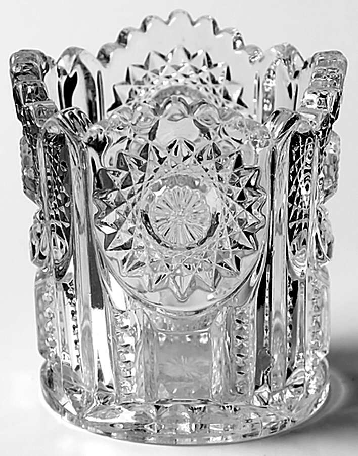 Beaded Panel Sunburst Toothpick Holder by Heisey-1