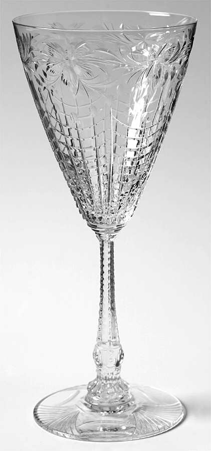 Botticelli (Stem 3389) Water Goblet by Heisey-1