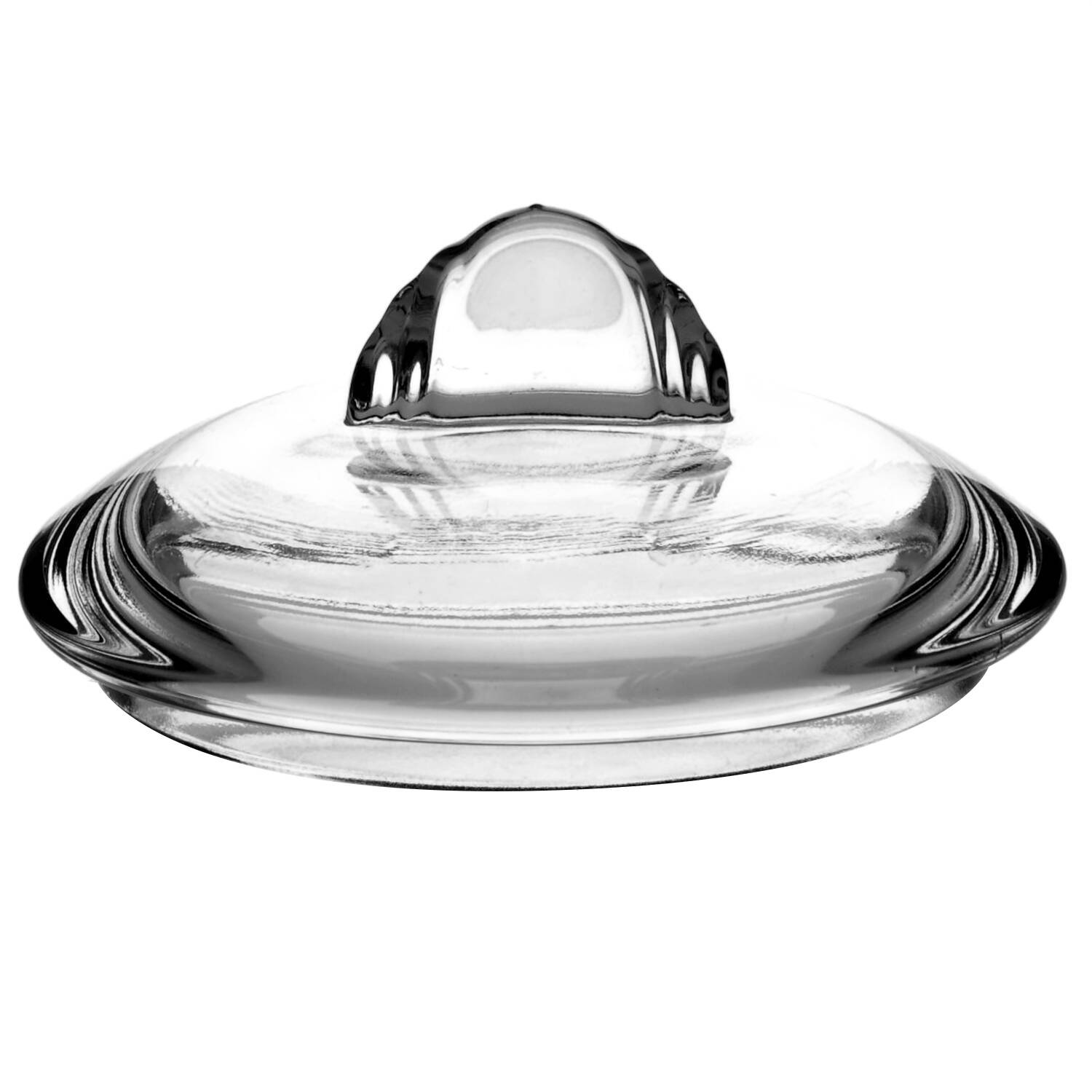 Cabochon Clear Lid for Sugar Bowl by Heisey-1