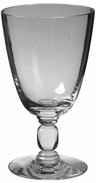 Cabochon Clear Water Goblet by Heisey-1