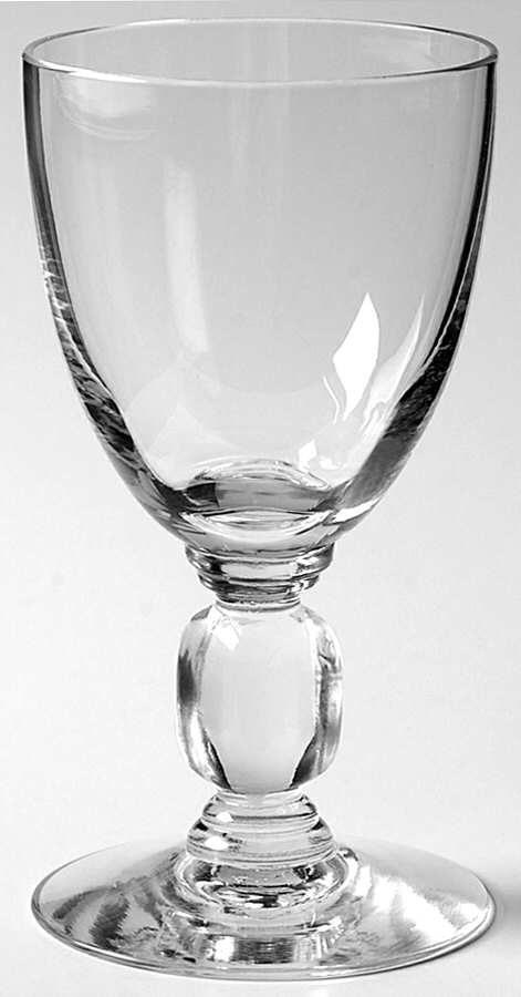 Cabochon Clear Wine Glass by Heisey-1