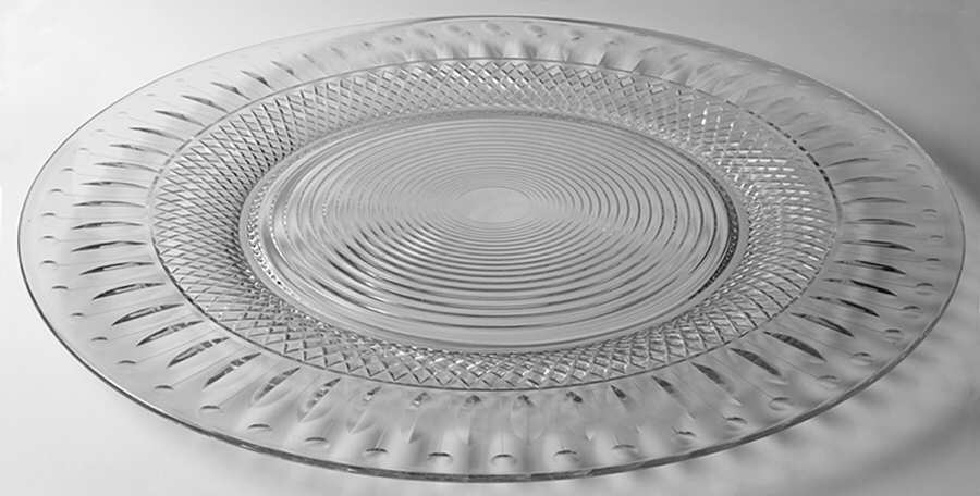 Candlelight Sunday Nite Supper Plate by Heisey-1