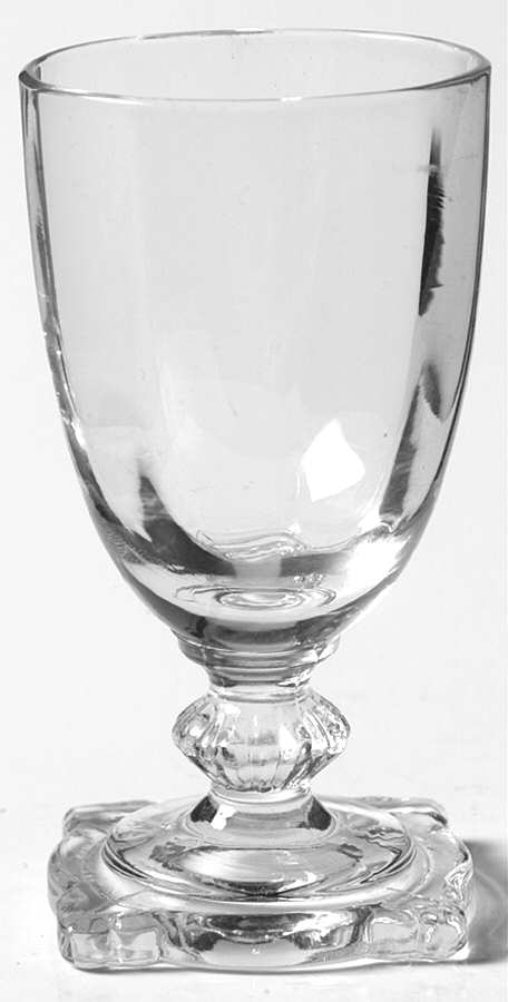 Carcassone Clear (Wide Optic) Cordial Glass by Heisey-1