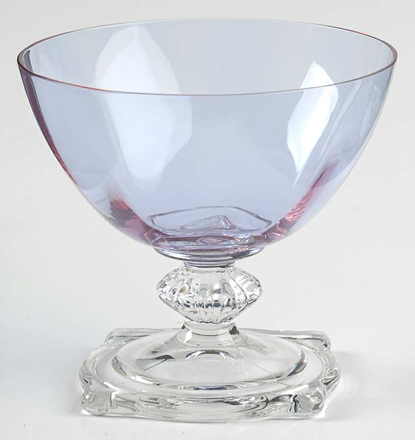 Carcassone Alexandrite Low Sherbet by Heisey-1
