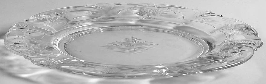 Chateau (Stem 3368, Cut) Dinner Plate by Heisey-1