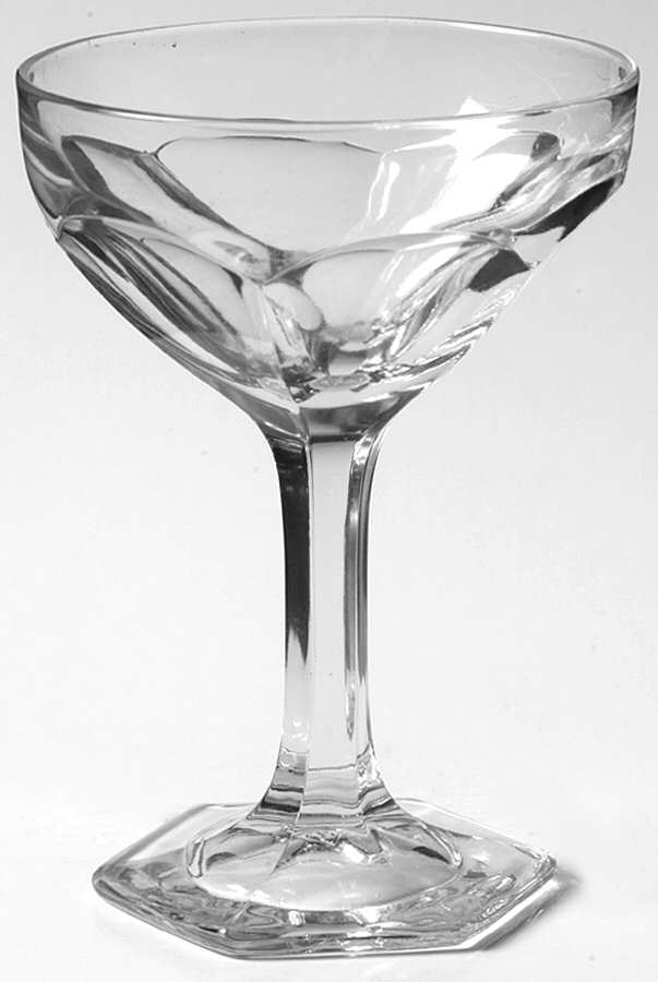 Colonial Cupped (Stem #348) Liquor Cocktail by Heisey-1
