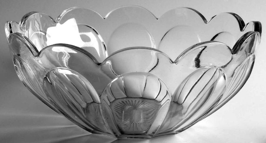 Colonial Clear (Stem 373-341) 9" Round Bowl by Heisey-1
