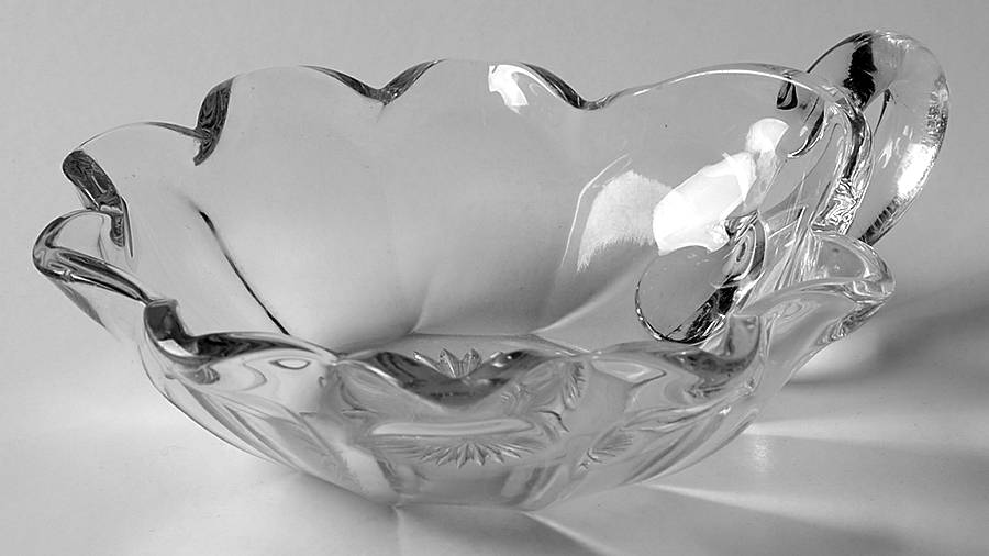 Colonial Clear (Stem 373-341) 5" 1 Handled Nappy by Heisey-1