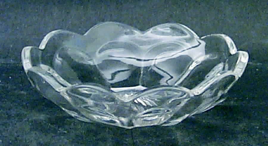 Colonial Clear (Stem 373-341) 4" Shallow Nappy by Heisey-1