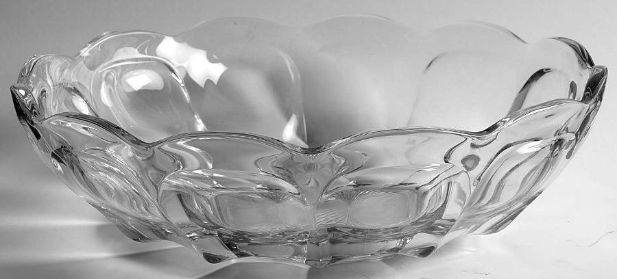 Colonial Clear (Stem 373-341) 11" Shallow Round Bowl by Heisey-1