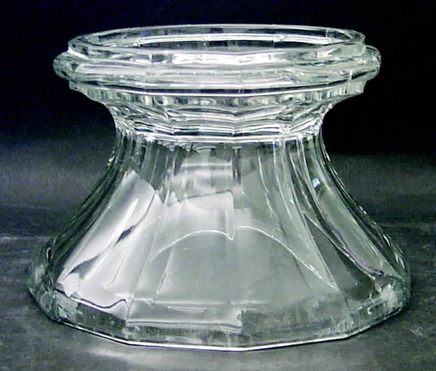 Colonial Clear (Stem 373-341) Punch Bowl Stand by Heisey-1