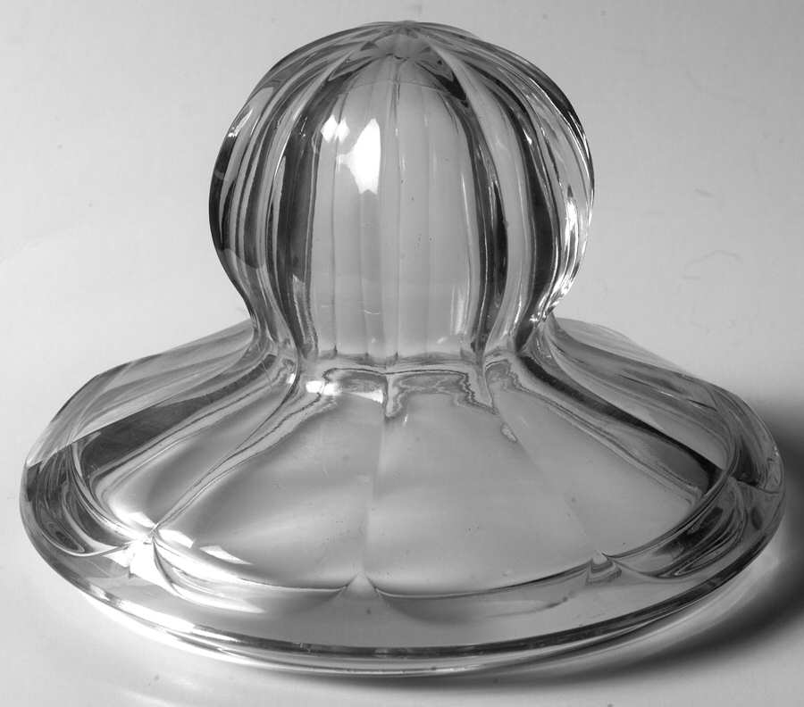 Colonial Clear (Stem 373-341) Lid for 1 Quart Crushed Fruit by Heisey-1