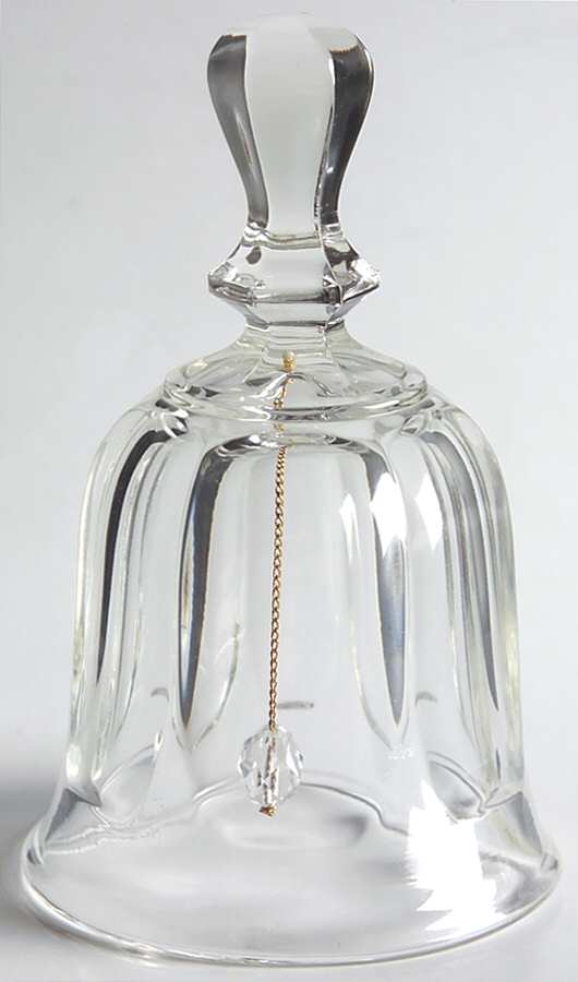 Colonial Clear (Stem 373-341) Bell by Heisey-1