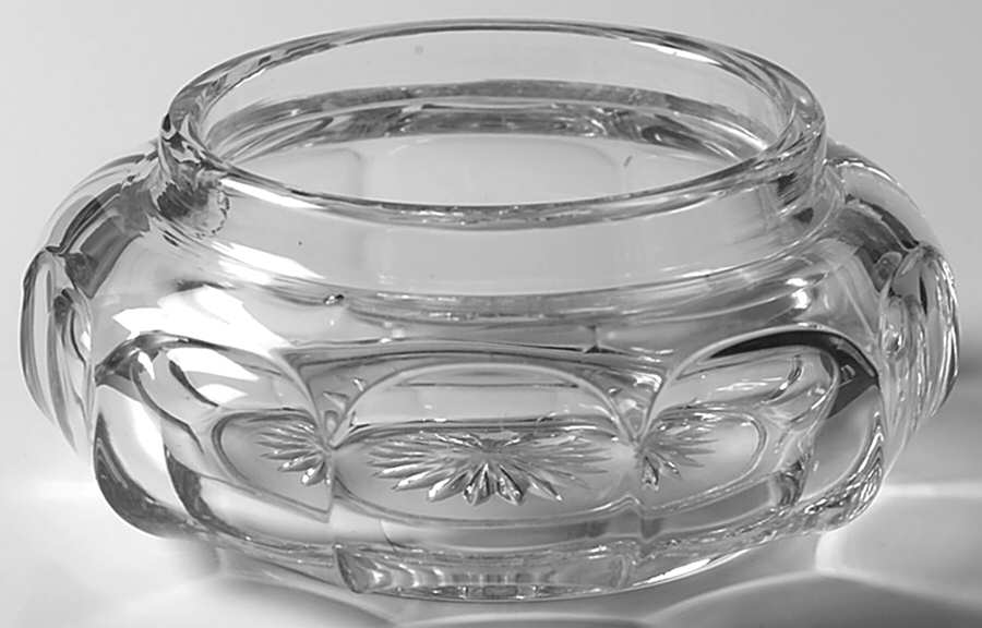 Colonial Clear (Stem 373-341) Round Puff Box No Lid by Heisey-1