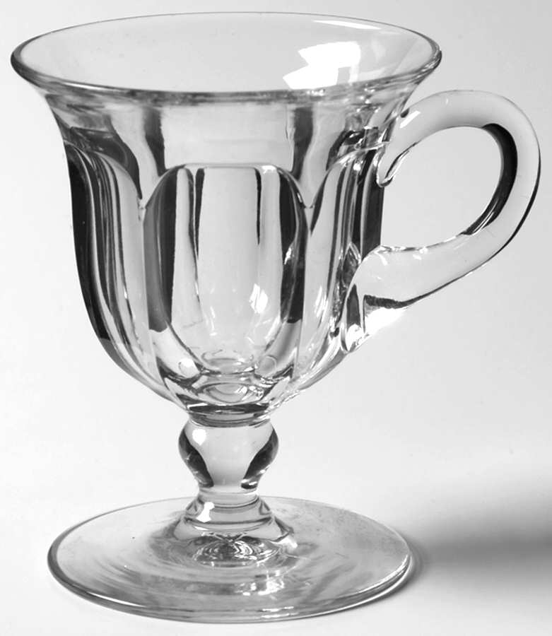 Colonial Clear (Stem 373-341) Handled Custard Cup by Heisey-1