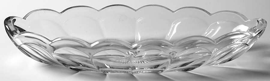 Colonial Clear (Stem 373-341) 9" Pickle Dish by Heisey-1