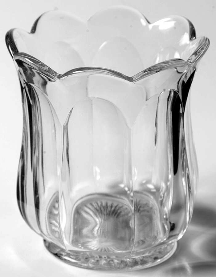 Colonial Clear (Stem 373-341) Open Spooner by Heisey-1
