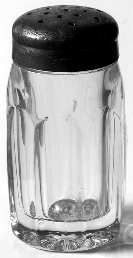 Colonial Clear (Stem 373-341) Shaker with Metal Lid by Heisey-1