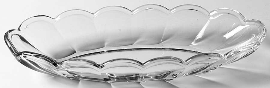 Colonial Clear (Stem 373-341) 11" Oval Celery by Heisey-1