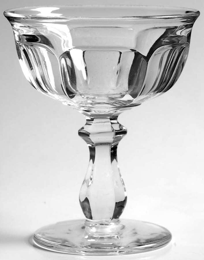 Colonial Clear (Stem 373-341) Champagne/Tall Sherbet by Heisey-1