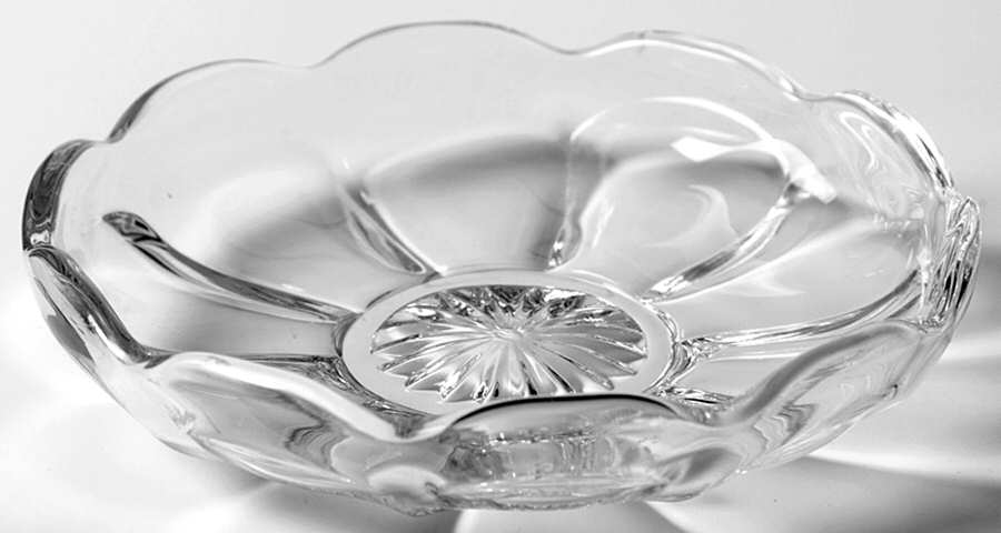Colonial Clear (Stem 373-341) 5" Shallow Nappy by Heisey-1