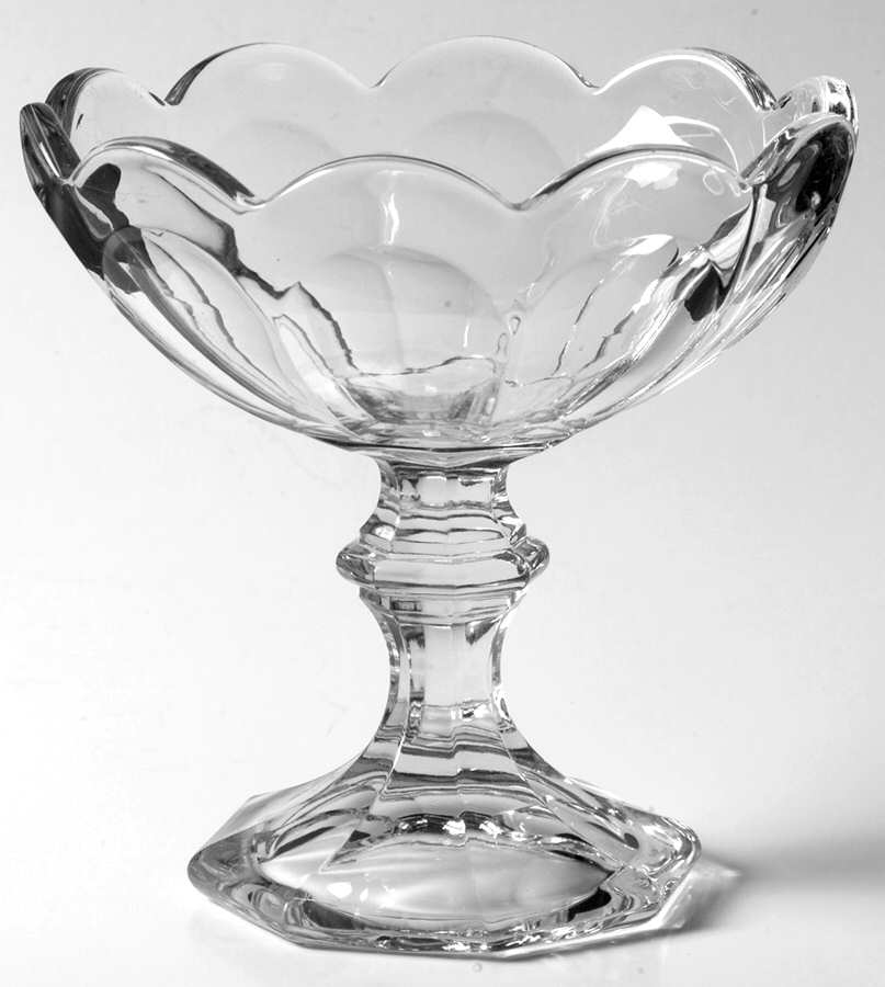 Colonial Clear (Stem 373-341) Stemmed Open Jelly by Heisey-1