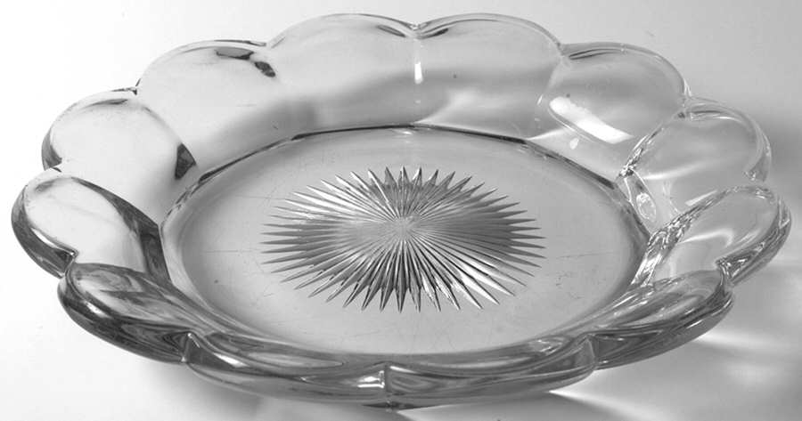 Colonial Clear (Stem 373-341) Cheese Dish No Lid by Heisey-1