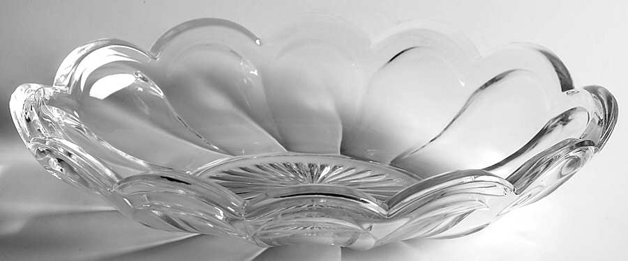 Colonial Clear (Stem 373-341) 9" Oval Bowl by Heisey-1