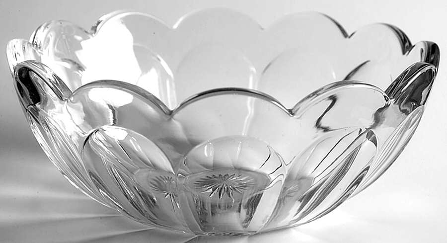 Colonial Clear (Stem 373-341) 6" Nappy by Heisey-1