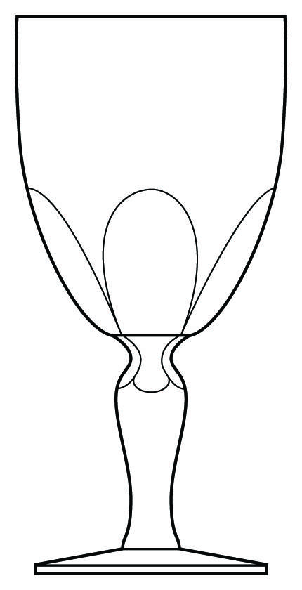 Coleport Clear Water Goblet by Heisey-1