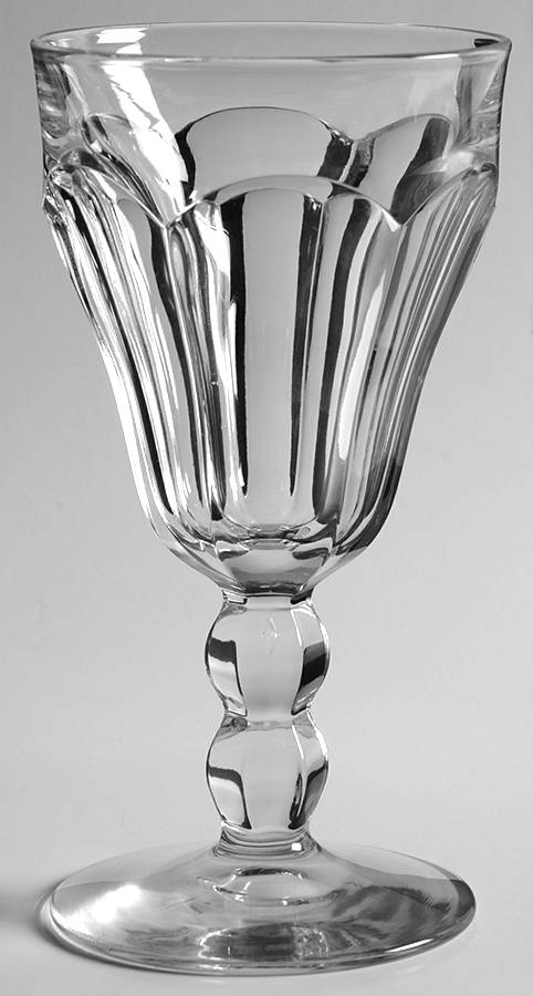 Colonial Clear (Stem 300, 300-1-2) Water Goblet by Heisey-1