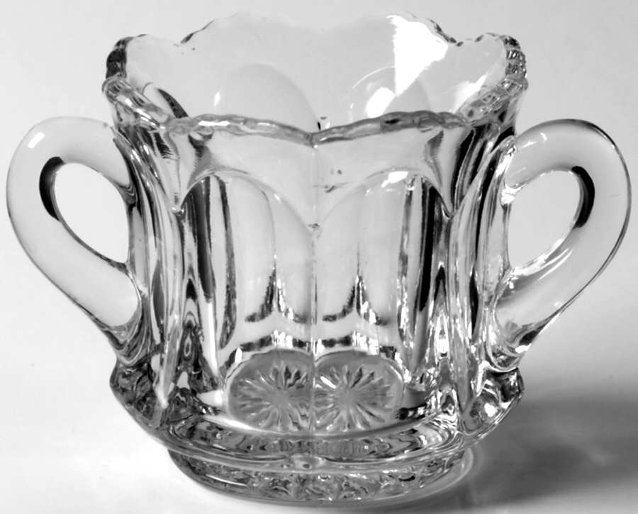 Colonial Clear (Stem 300, 300-1-2) Individual Open Sugar by Heisey-1