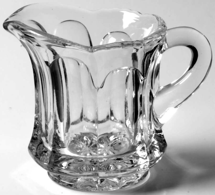 Colonial Clear (Stem 300, 300-1-2) Individual Creamer by Heisey-1