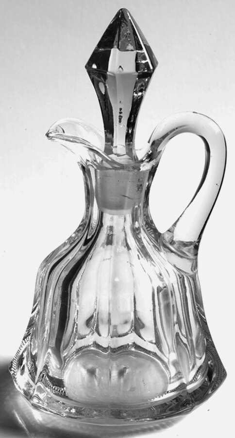 Colonial Clear (Stem 300, 300-1-2) 2 Oz Cruet & Stopper by Heisey-1