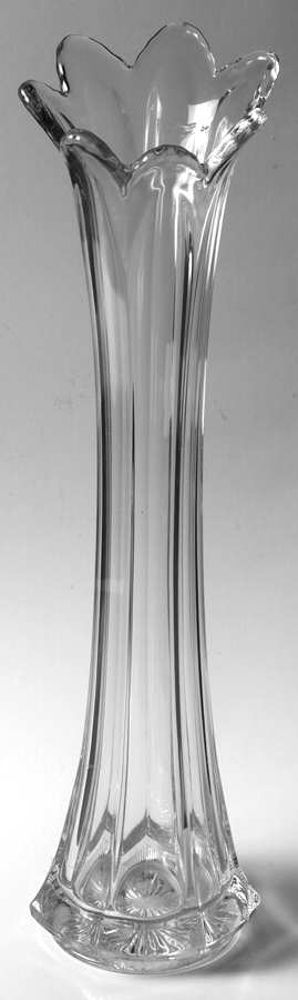 Colonial Clear (Stem 300, 300-1-2) 13"-16" Medium Swung Vase by Heisey-1