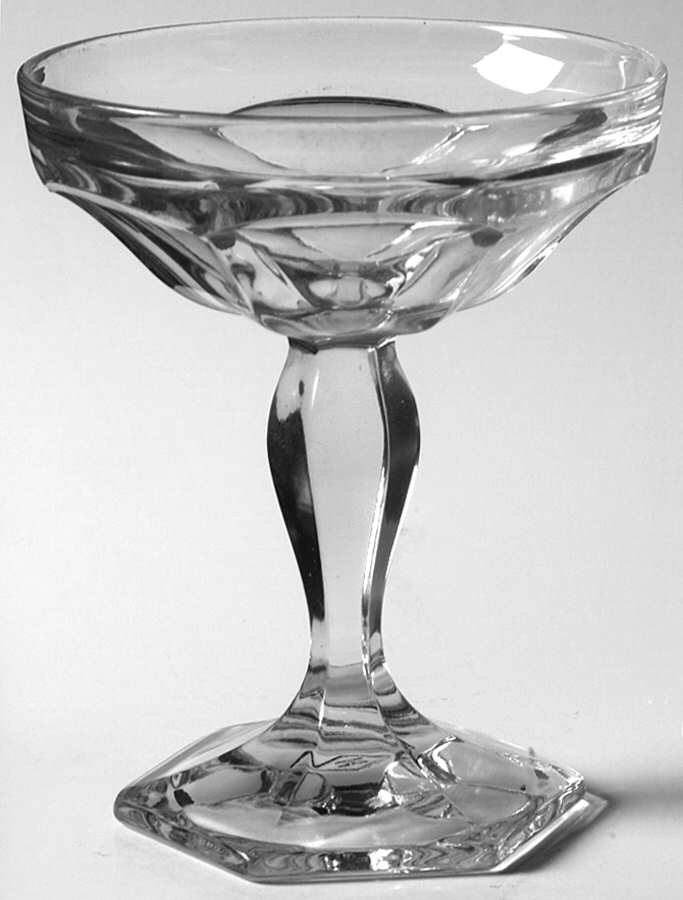 Colonial Clear (Stem 300, 300-1-2) Champagne/Tall Sherbet by Heisey-1