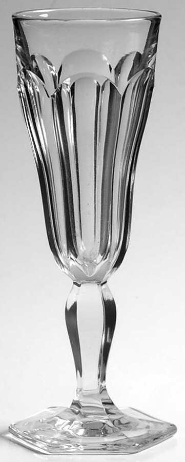 Colonial Clear (Stem 300, 300-1-2) Fluted Champagne by Heisey-1